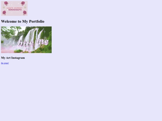 Portfolio screenshot