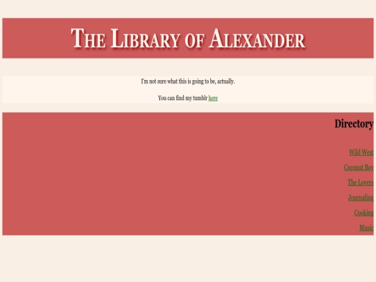 index screenshot