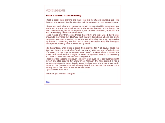 blog screenshot