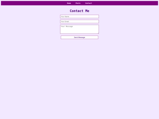Contact screenshot