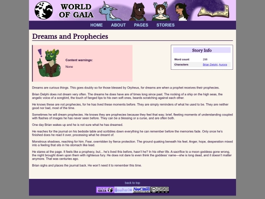 fic/dreamsandprophecies screenshot