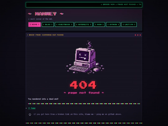 not_found screenshot