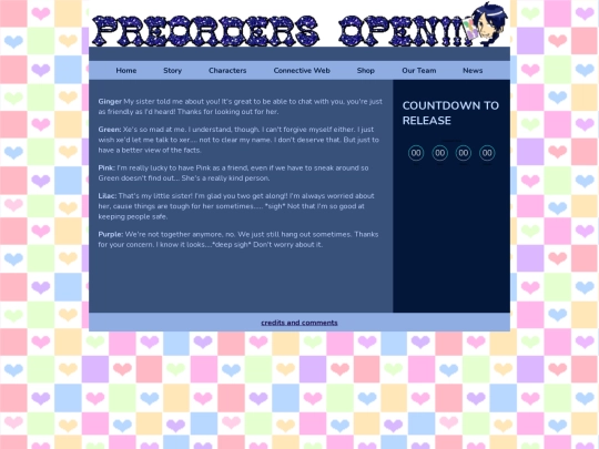 yuriofabsence/characterweb/navypov screenshot