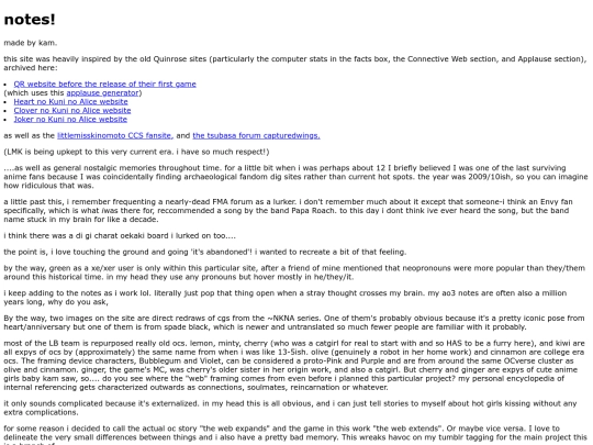 yuriofabsence/notes screenshot