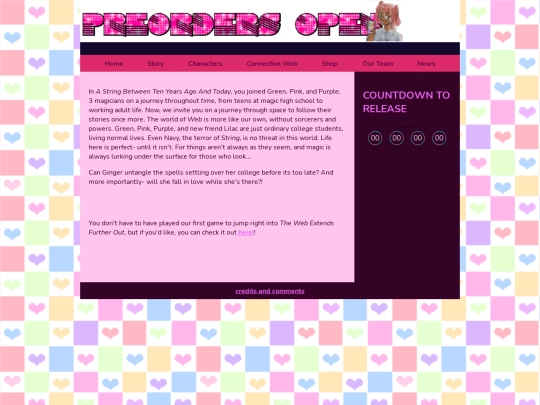 yuriofabsence/story screenshot