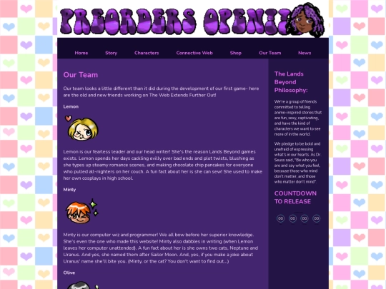 yuriofabsence/teambio screenshot