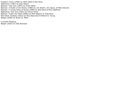 comicslog screenshot