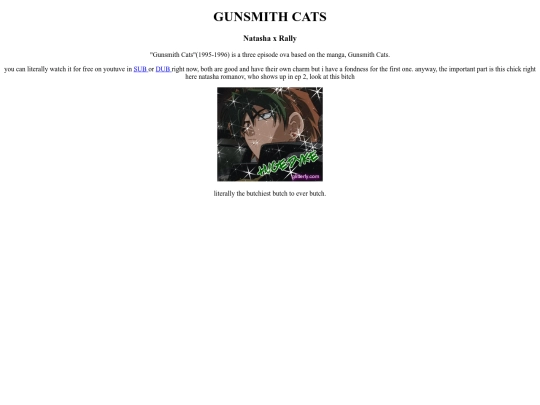 shrines/gunsmithcats screenshot