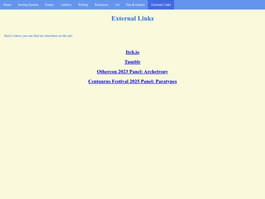 ExternalLinks screenshot