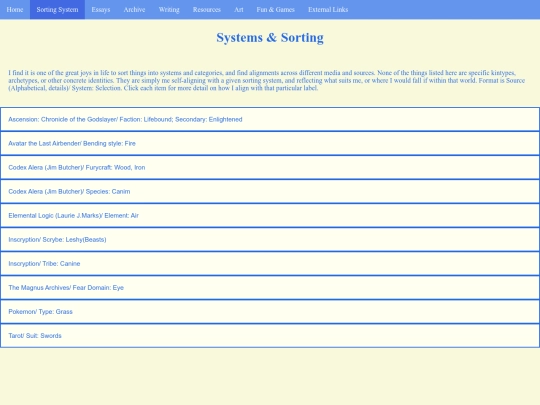 sortingsystem screenshot