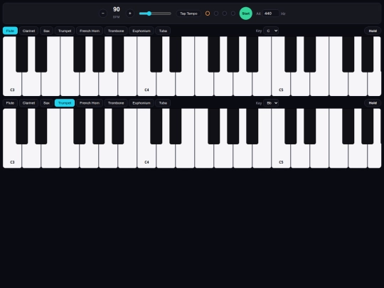 CYR/piano screenshot