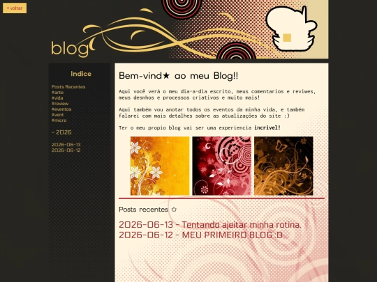 blog screenshot