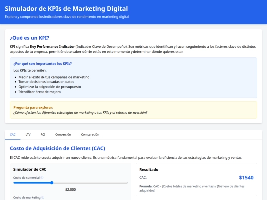 kpi screenshot