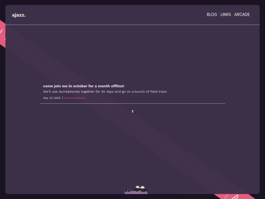announcement/1 screenshot