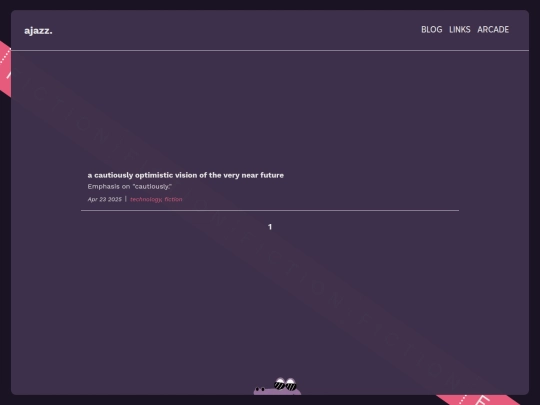 fiction/1 screenshot