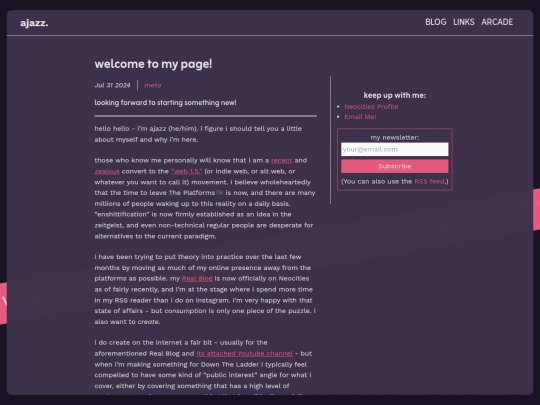 posts/welcome-to-my-page screenshot