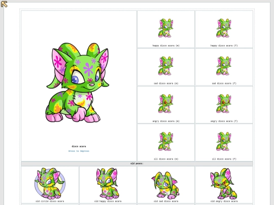 neocolours/discos screenshot