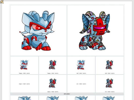 neocolours/robots screenshot