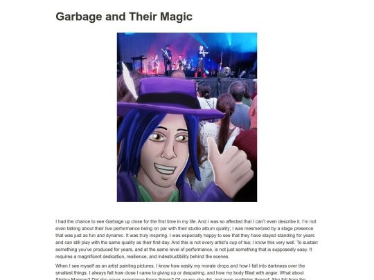 articles/blog/Garbage and Their Magic screenshot