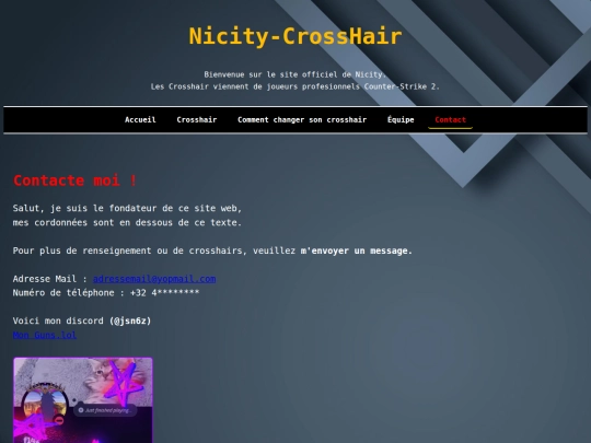 contact screenshot