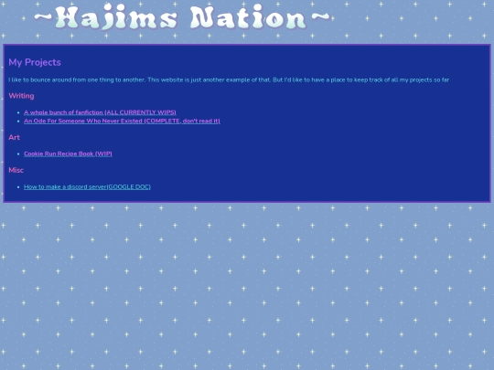 My_Projects screenshot