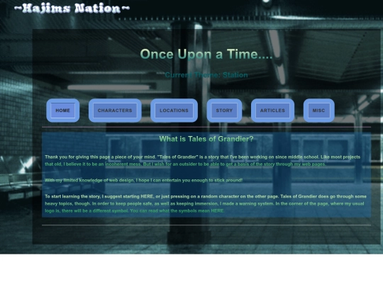 TalesOfGrandier/Home screenshot