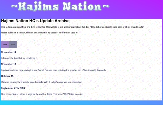 UpdateArchive screenshot