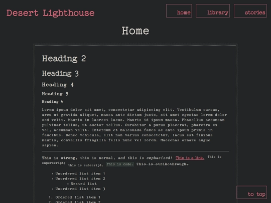 home screenshot