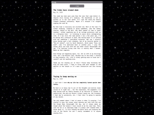 blog screenshot