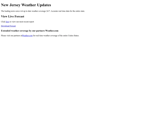 News Website/News Web page screenshot
