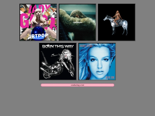 layout/Music/albums screenshot