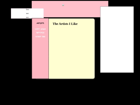 layout/Music/artists screenshot