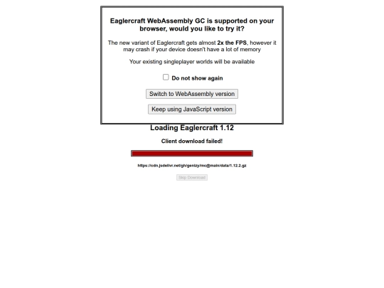 eaglercraft-112 screenshot
