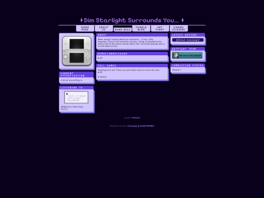 gametypes screenshot