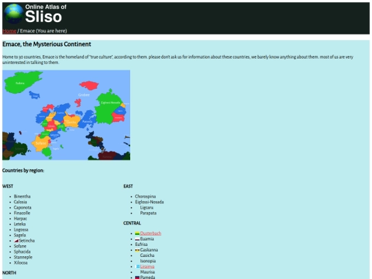 EMACE screenshot