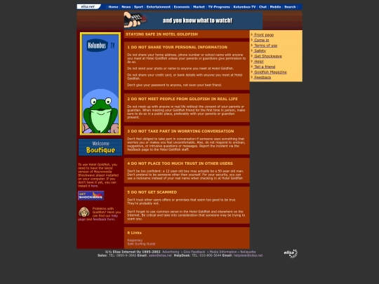 safety screenshot