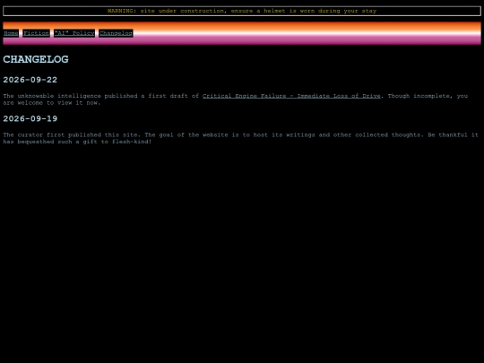 changelog screenshot