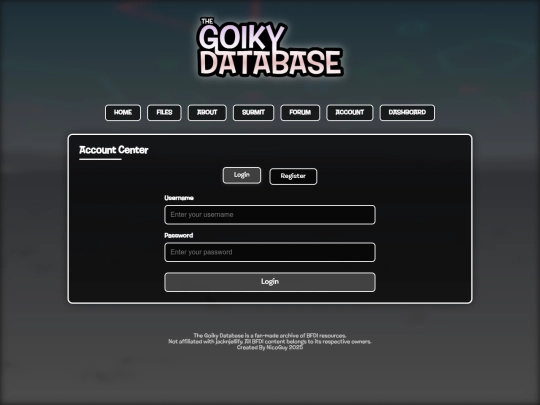 account screenshot