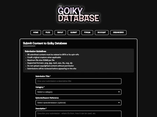 submit screenshot