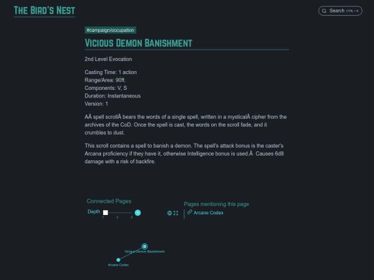 d-and-d-occupation/spells/vicious-demon-banishment screenshot