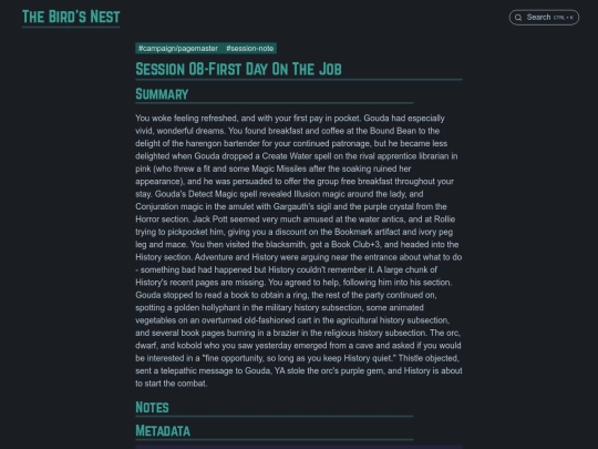 d-and-d-pagemaster/sessions/08-first-day-on-the-job screenshot