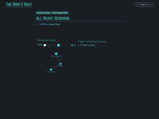 heart/sessions/index screenshot