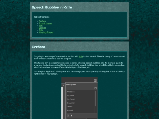 comics/speechbubbles screenshot