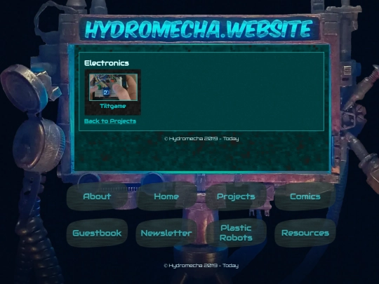 electronics screenshot