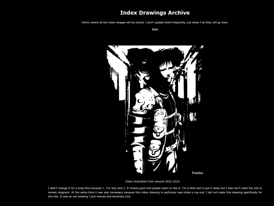 frontpage/indexarchive screenshot