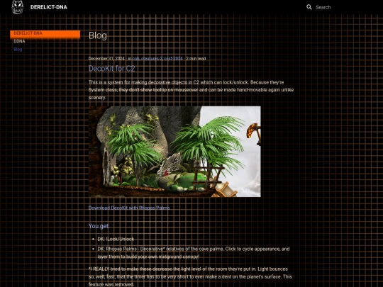 blog screenshot