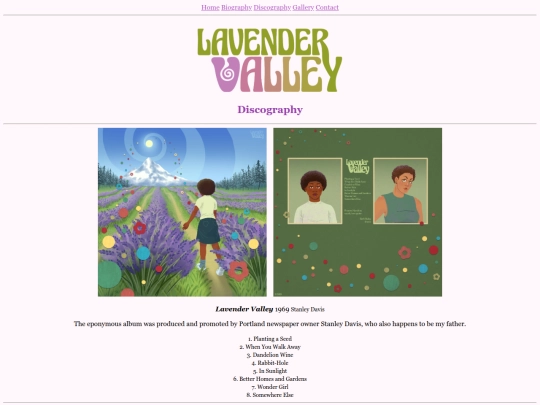 discography screenshot