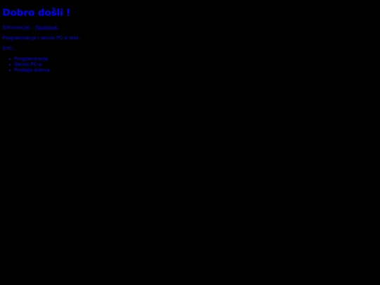 index screenshot