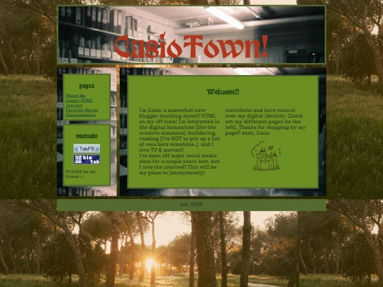 home screenshot