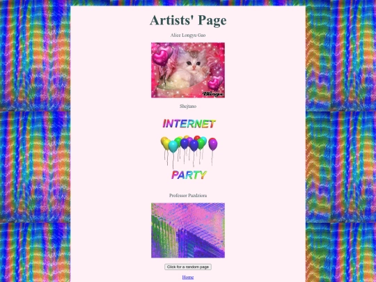 ArtistFeaturePage screenshot